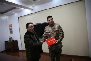 新春慰問送溫暖，共敘軍民魚水情