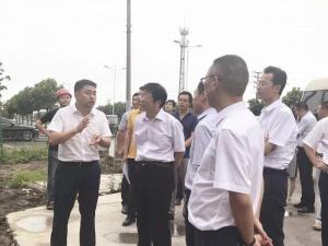 市委副書記、市長(zhǎng)錢三雄一行考察織里童裝產(chǎn)業(yè)園區(qū)二期
