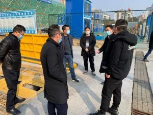 市建設(shè)局黨委書(shū)記、局長(zhǎng)戴健督導(dǎo)檢查公司建筑工地疫情防控工作