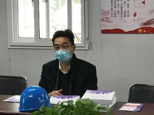 市建設局黨委書記、局長戴健赴房總集團市北32#地塊視察復工復產(chǎn)安